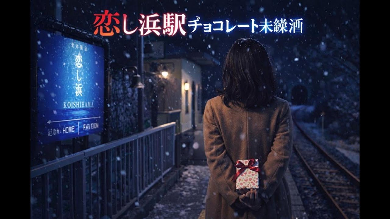 恋し浜駅 チョコレート未練酒｜奥州健一【公式MV】