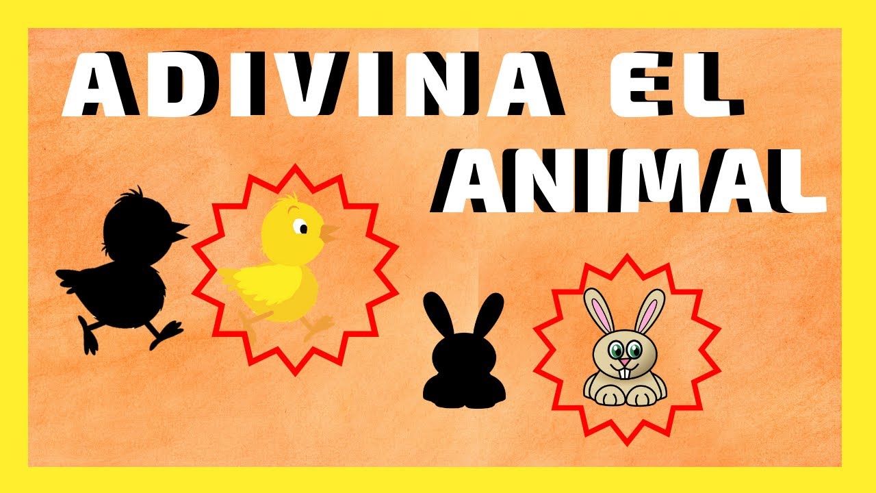 Juego sonido de animal || Juego preescolar