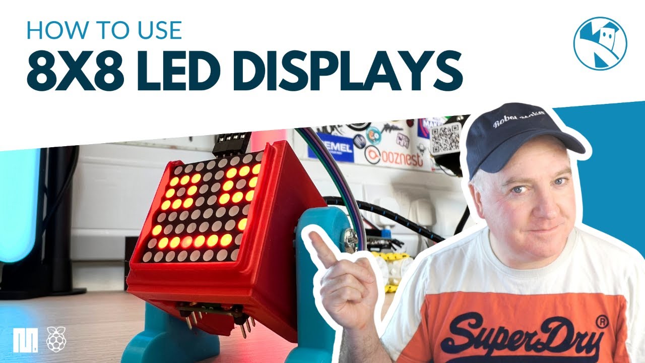 How to use 8x8 LED Displays with MicroPython