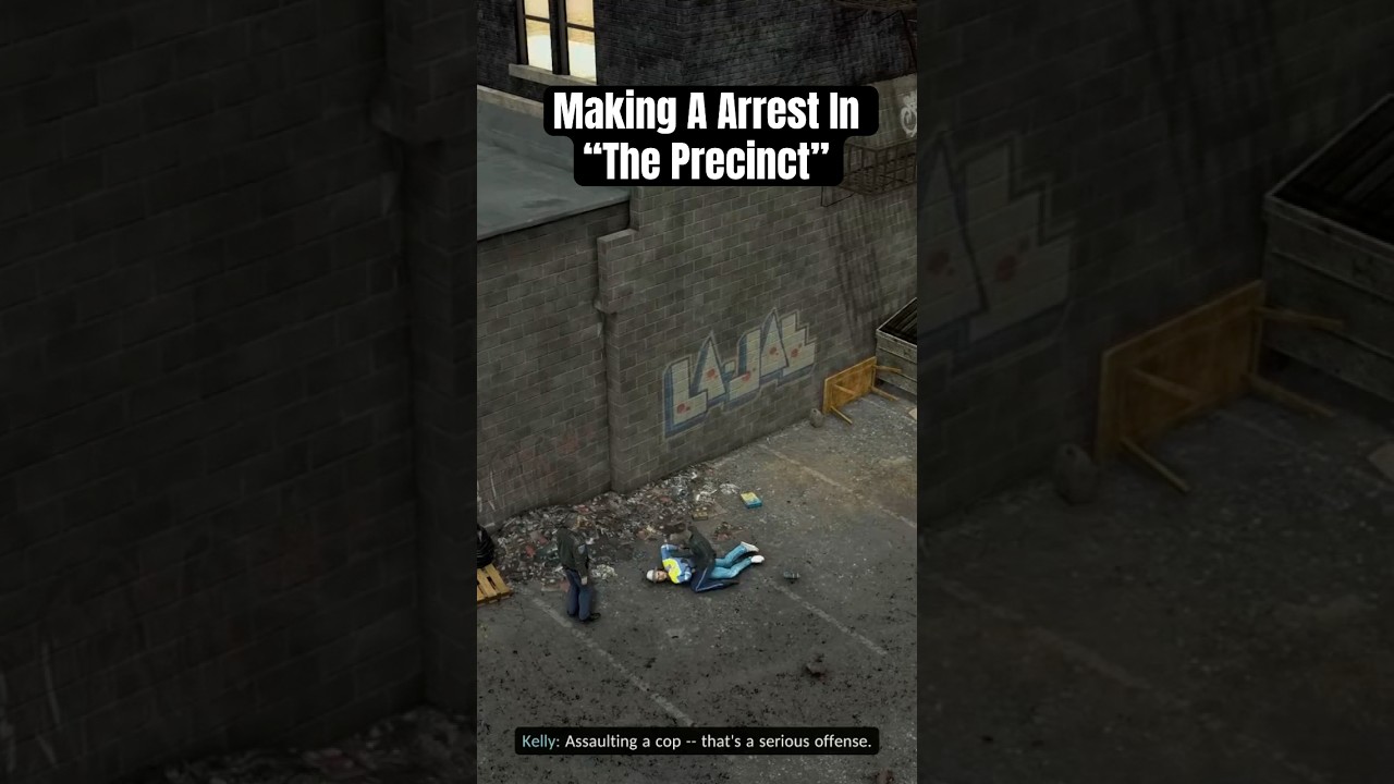 How to arrest someone in The Precinct #theprecinct #gameplay #newgames