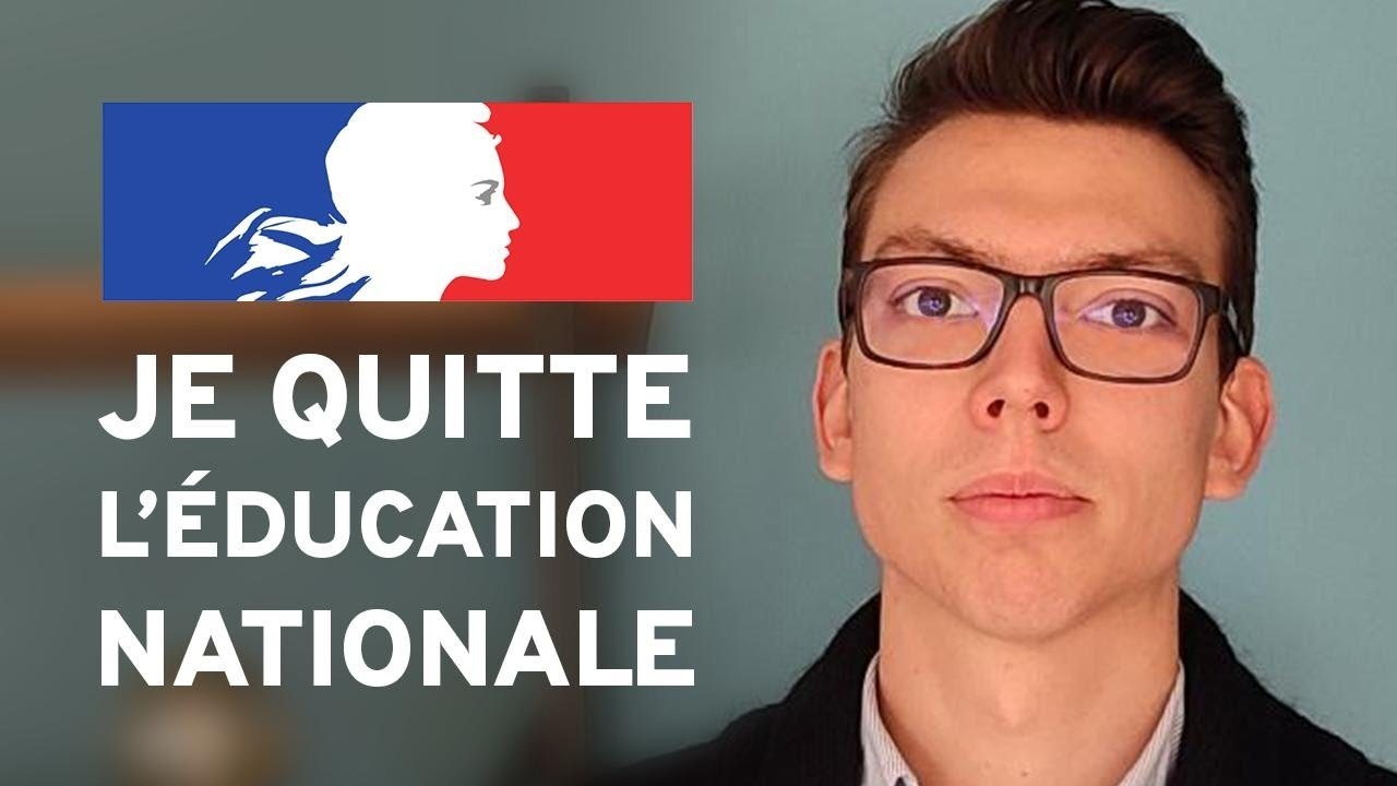 POURQUOI JE QUITTE L'ÉDUCATION NATIONALE ? (prof de philo) - Loïc Chaigneau