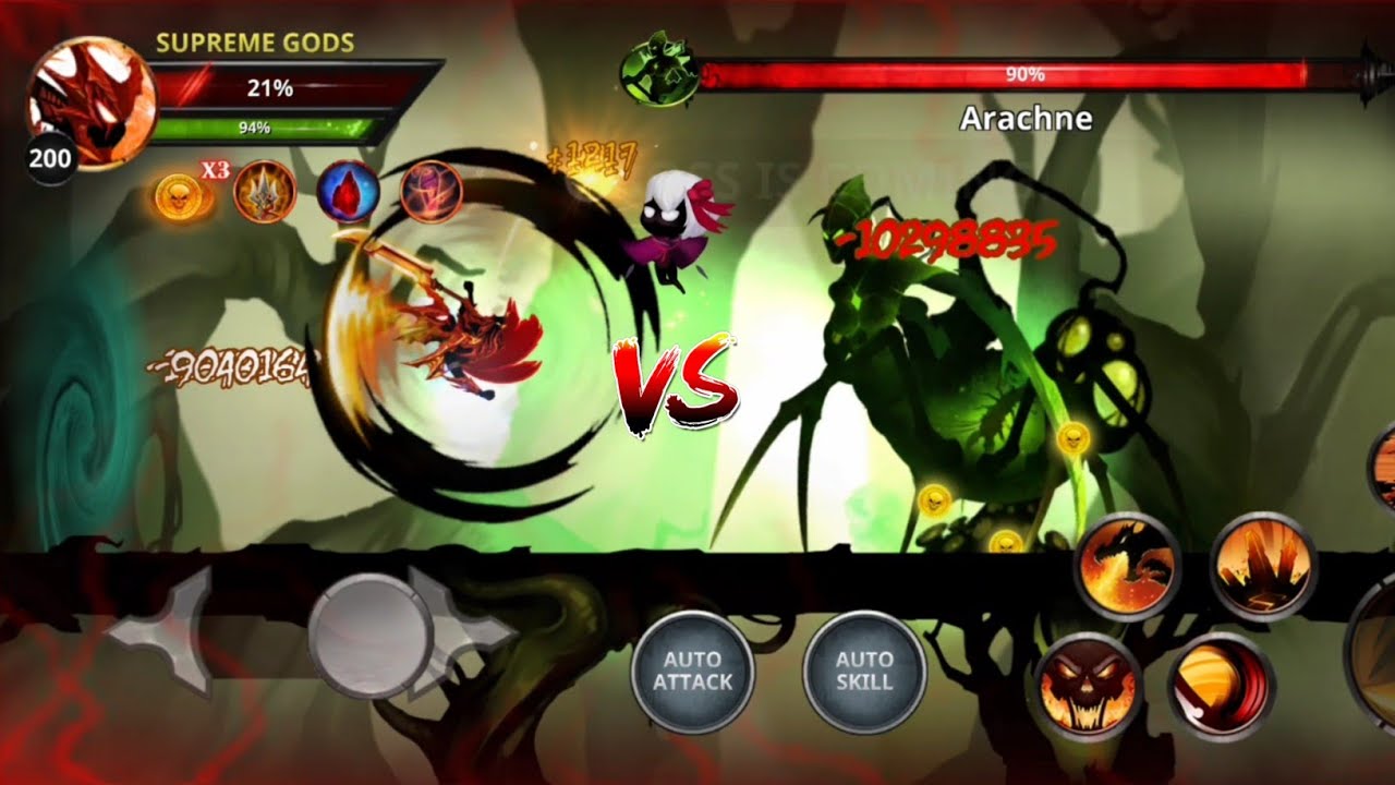 Stickman Legends Supreme Gods VS Final Boss Battle!