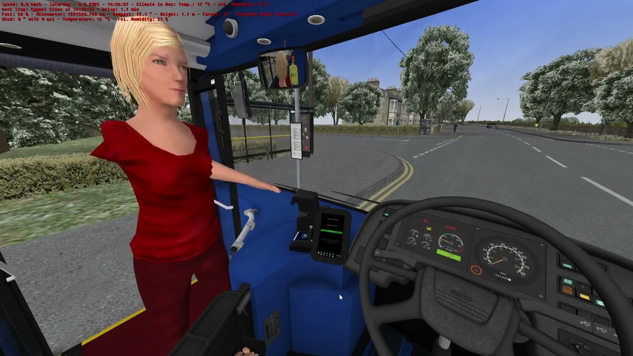 BRAND NEW OMNIDEKKA IN OMSI 2! - Driving Route 12 from Stoneley Harbour - Paington Royal Hospital