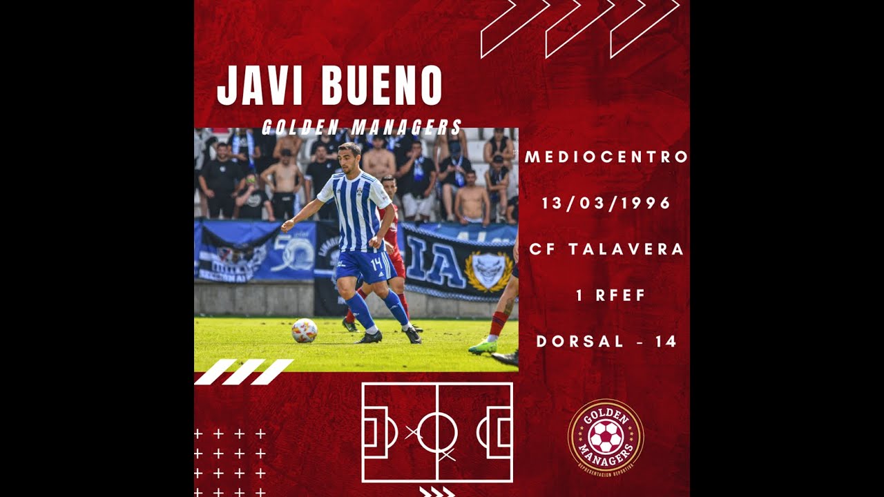 Javi Bueno - Mediocentro - 1 RFEF - Season 22/23 - CF Talavera