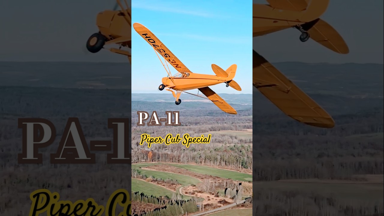 PA-11 Piper Cub formation 