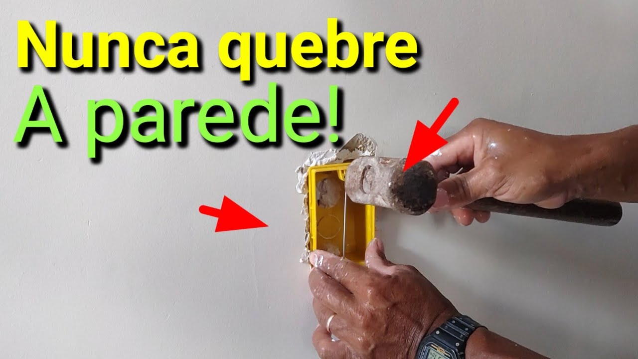 Colocar caixinhas sem quebrar a parede!... Só o encaixe!