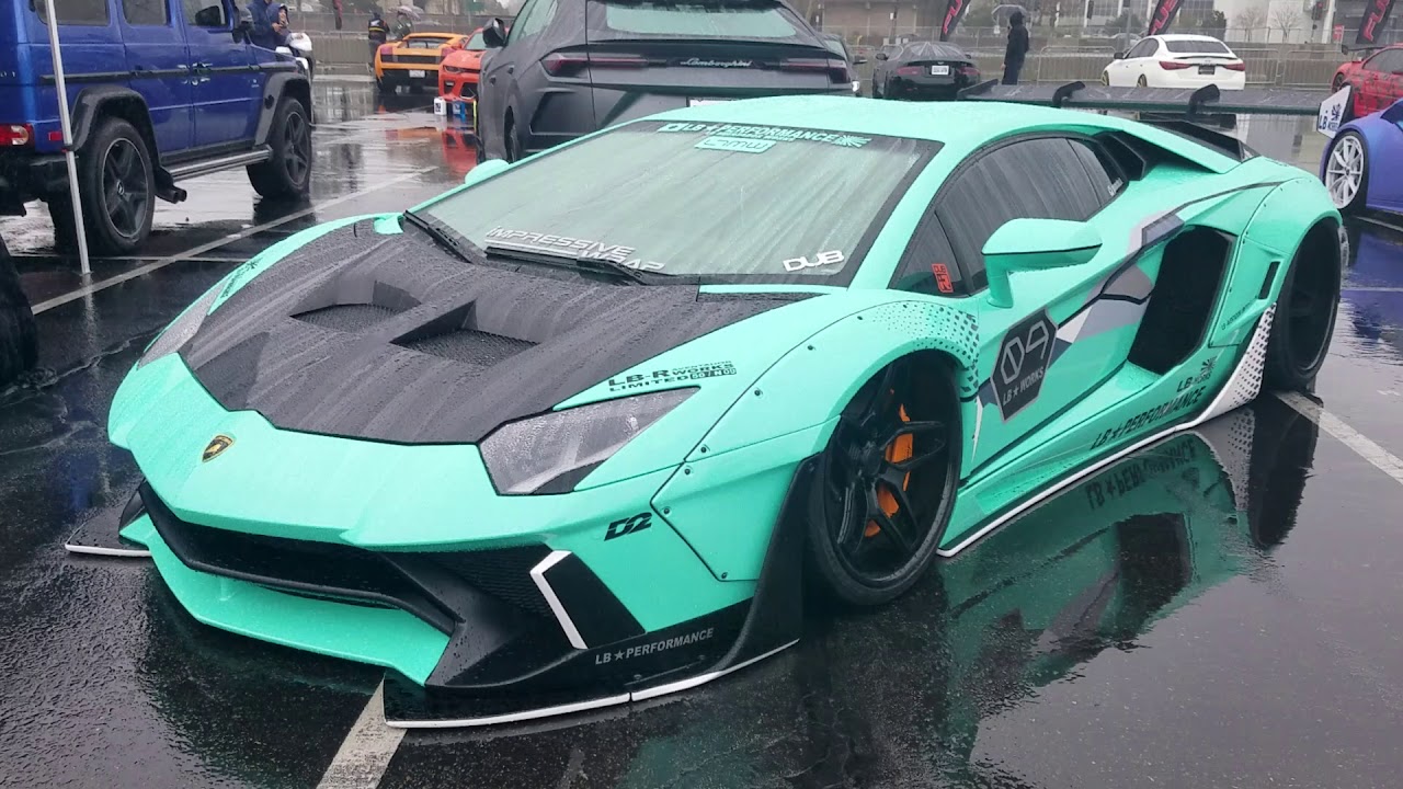 Customized Lamborghini at Fuelfest 2019