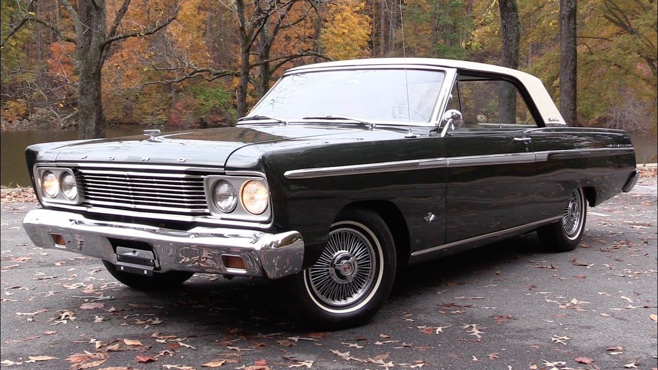 Ford Fairlane 500 Sports Coupe 1965 года (289 V8): запуск, дорожный тест и подробный обзор