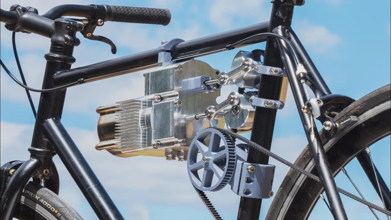 Ich baue ein Fahrrad mit Stirlingmotor – geht das wirklich?