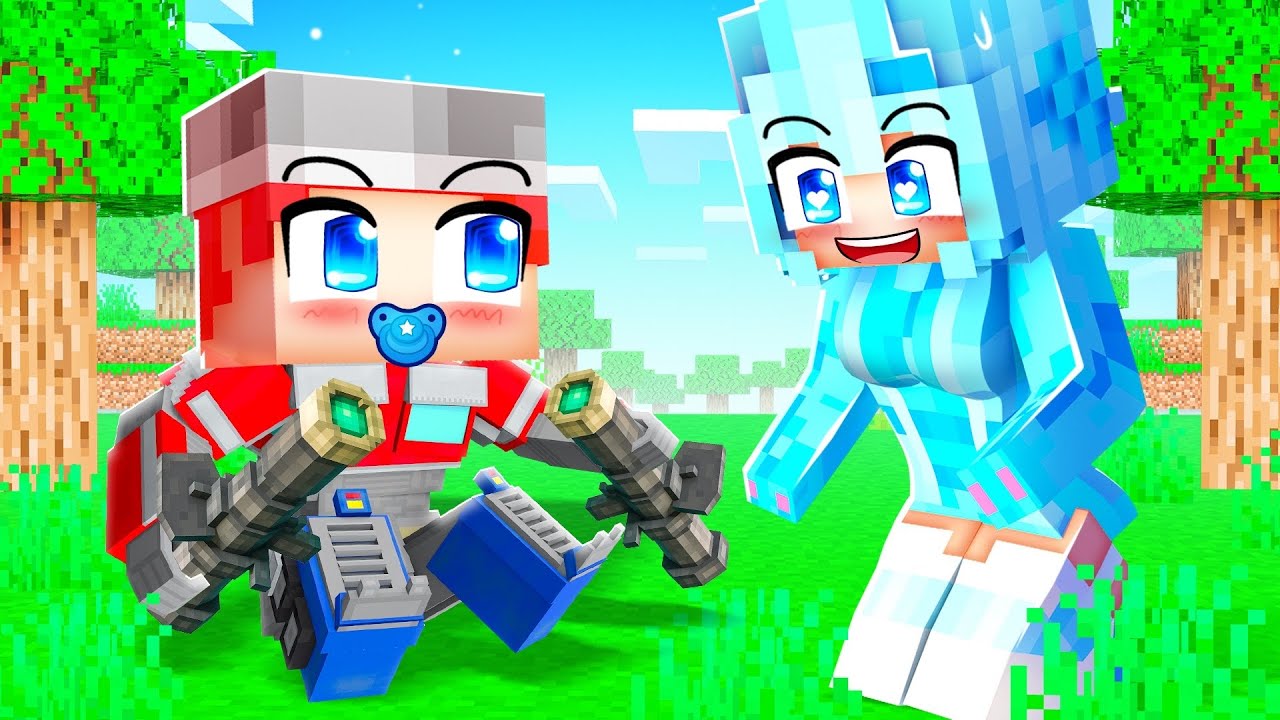 Adopting TRANSFORMER GARA in Minecraft!