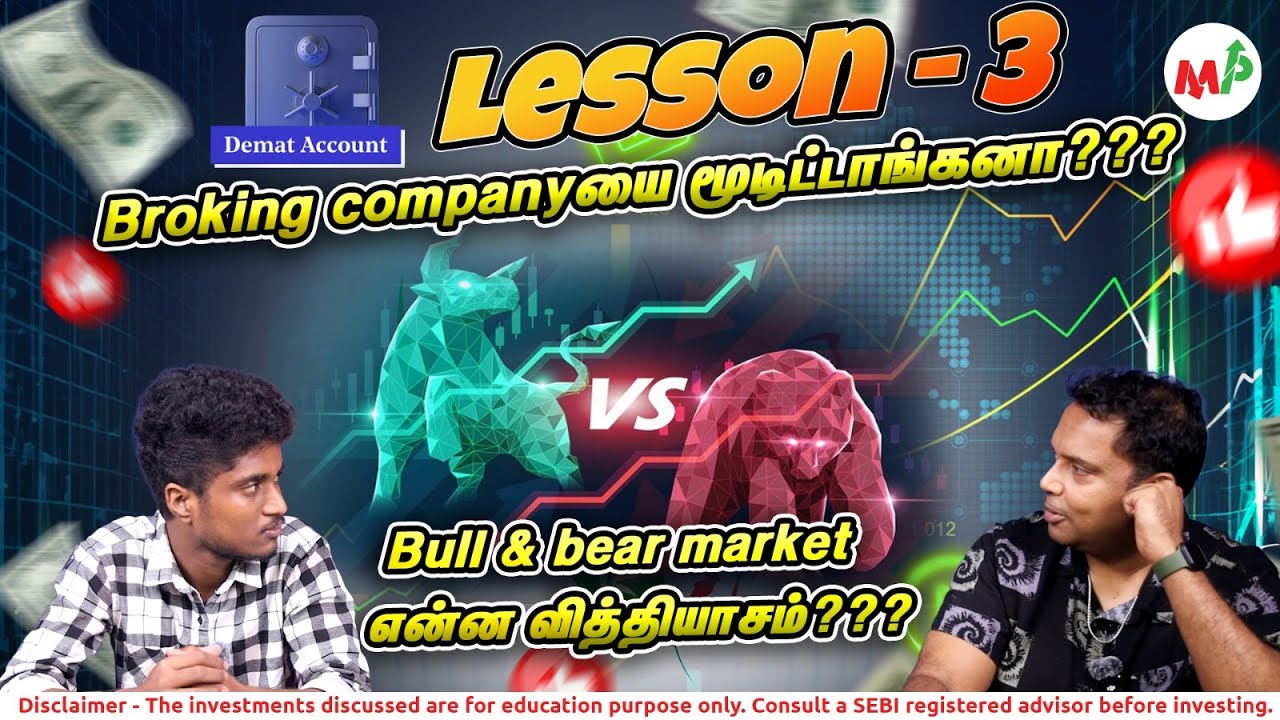 Lesson - 3; நாம் bear market உள்ள போய்டோமா?? எப்படி கண்டு பிடிப்பது?? |Vinod| | Dhana|