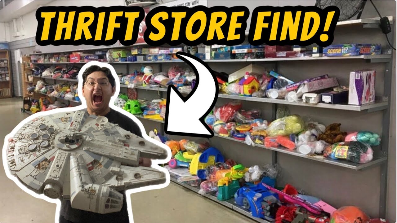 Star Wars Legacy Collection Millennium Falcon found at the Thrift Store! Amazing thrifting find!