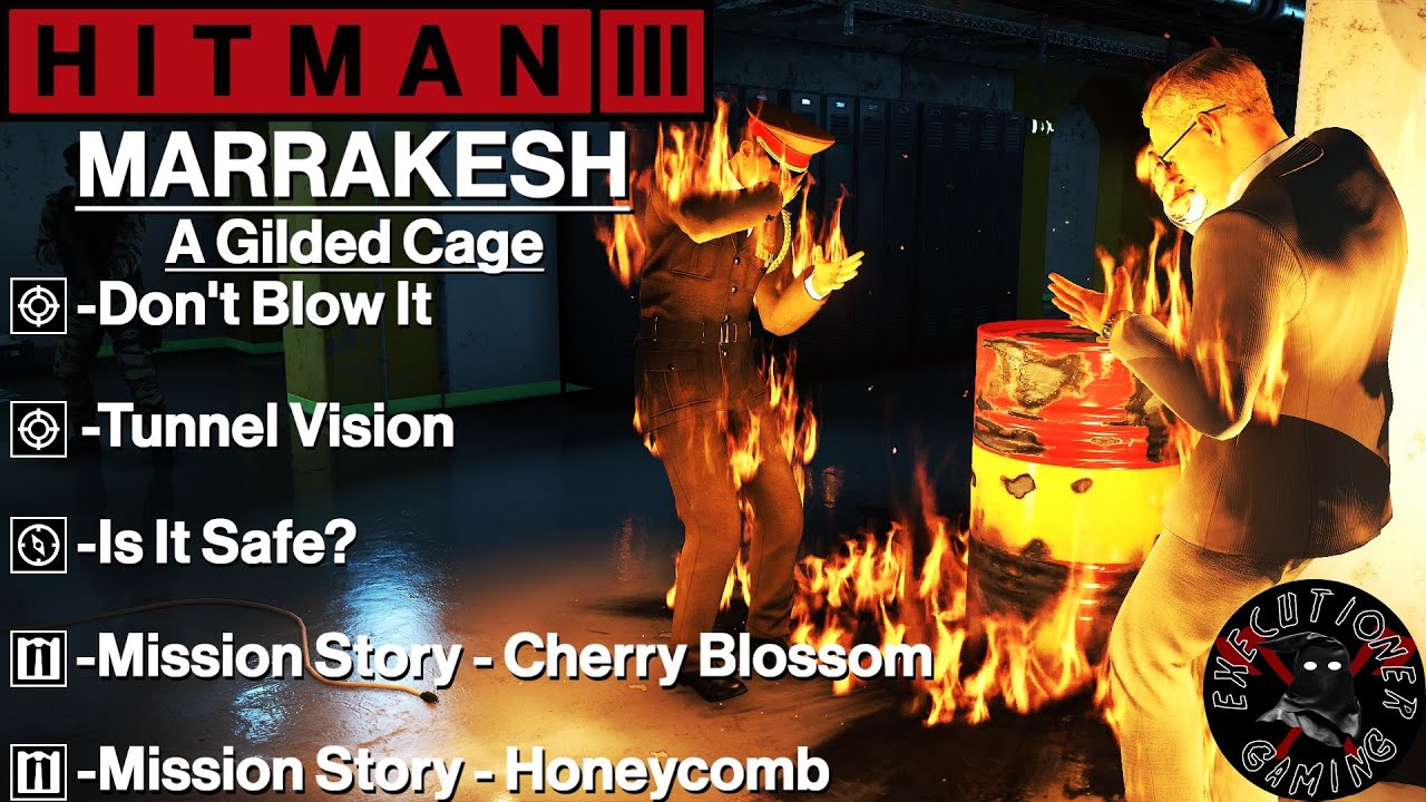 Hitman 3: Marrakesh &mdash; Позолоченная клетка &mdash; Не упусти свой шанс, Туннельное зрение, Сюжет миссии ...