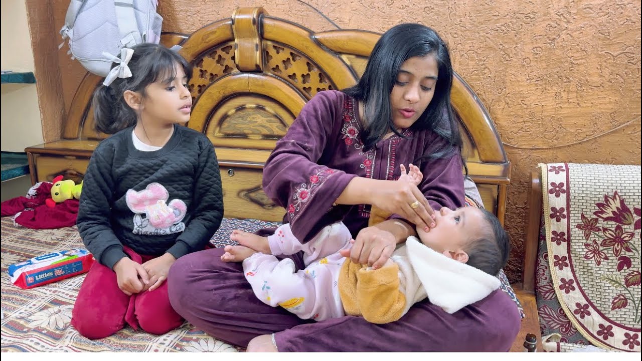 Niyati ki hui tabiyat kharab 🤒😱kaise de abha ki bahan ko dwai 😳🐸🇼🇫