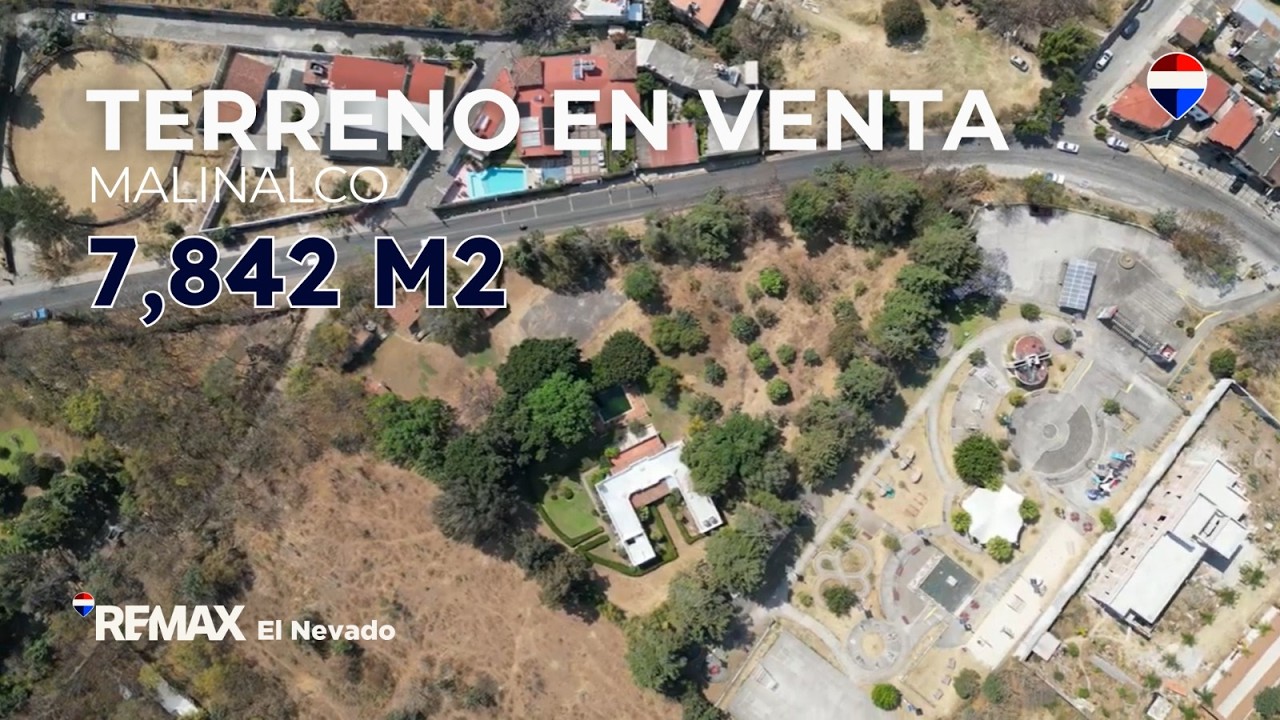 Terreno en Venta sobre Carretera Malinalco–Chalma | 7,842 m² | Alto Potencial Comercial