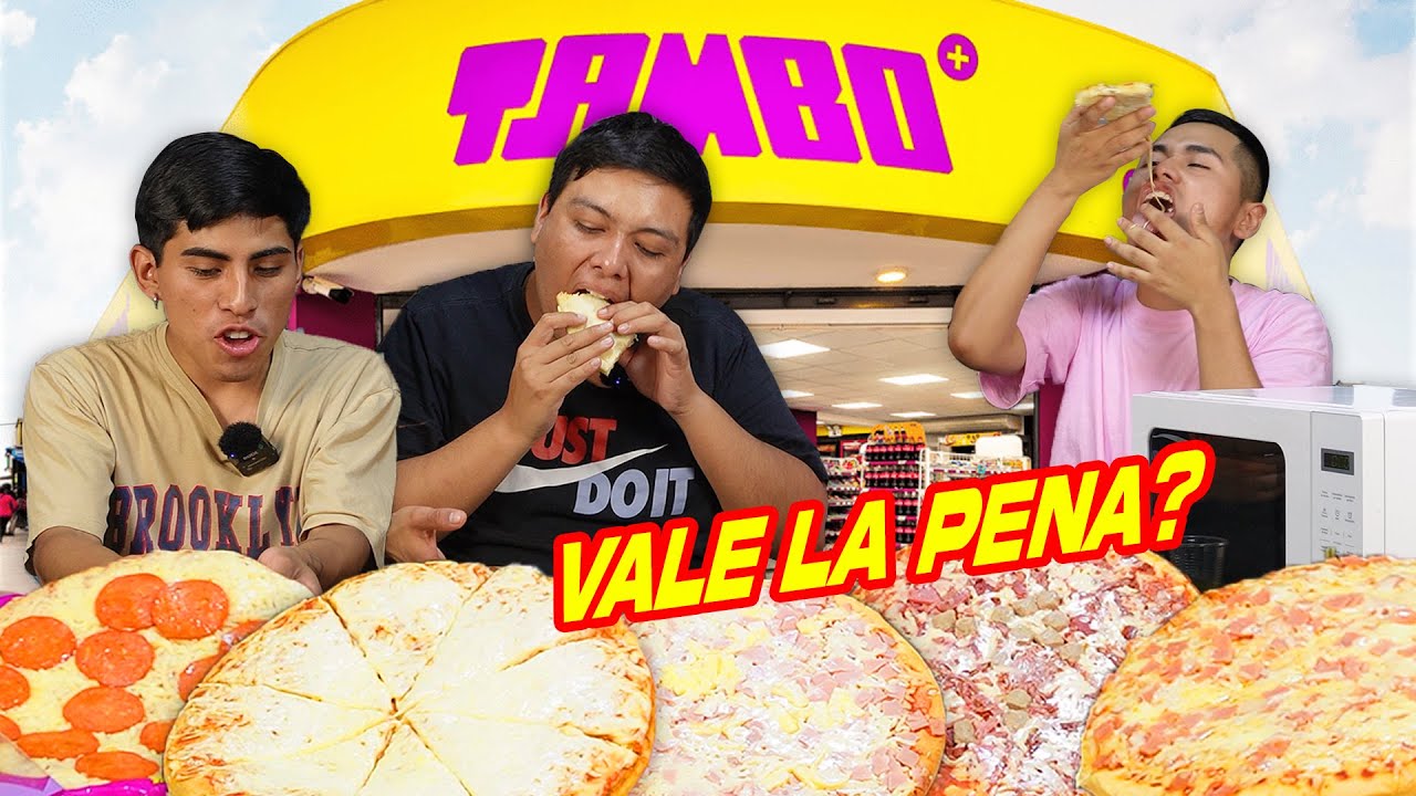 Probé la PIZZA congelada de Tambo ¿Vale la pena?