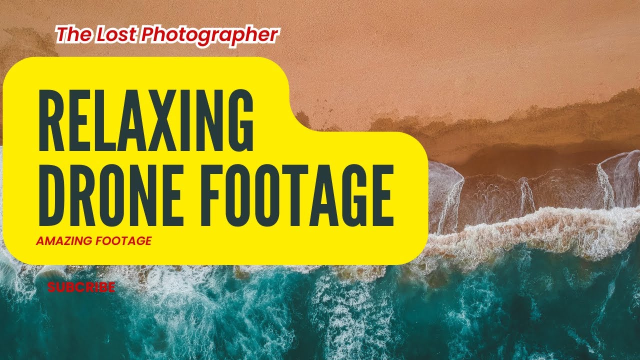 Relaxing Coastal Drone Footage with Calming Sounds | Scenic Aerial Views in 4K