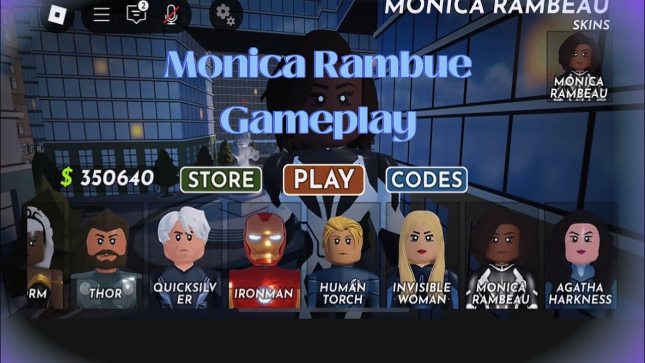 🌟 MONICA!!!!🌟 Gameplay (MARVEL OMEGA)