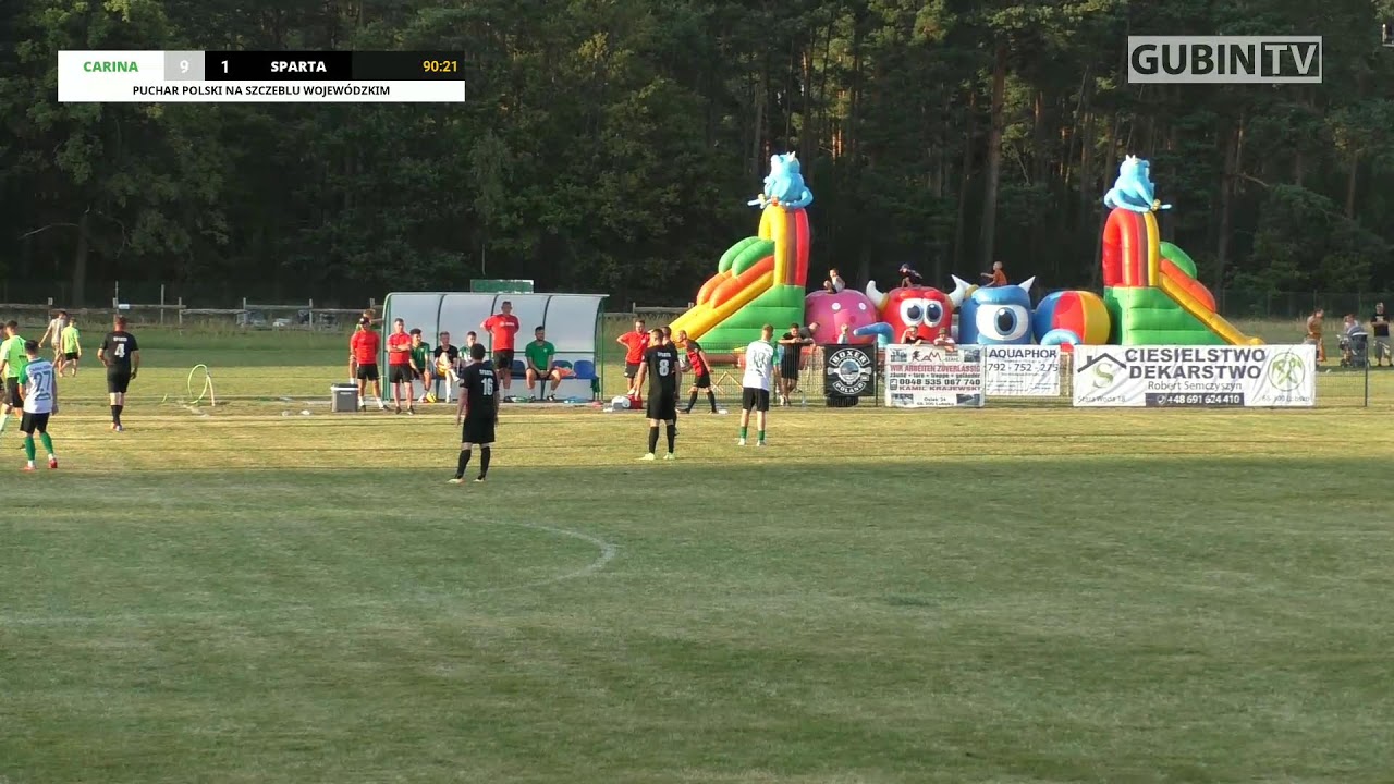 KS Sparta Mierków - MKP Carina Gubin (13.08.2025) - 1 runda Lubuskiego Pucharu Polski 2025/2026