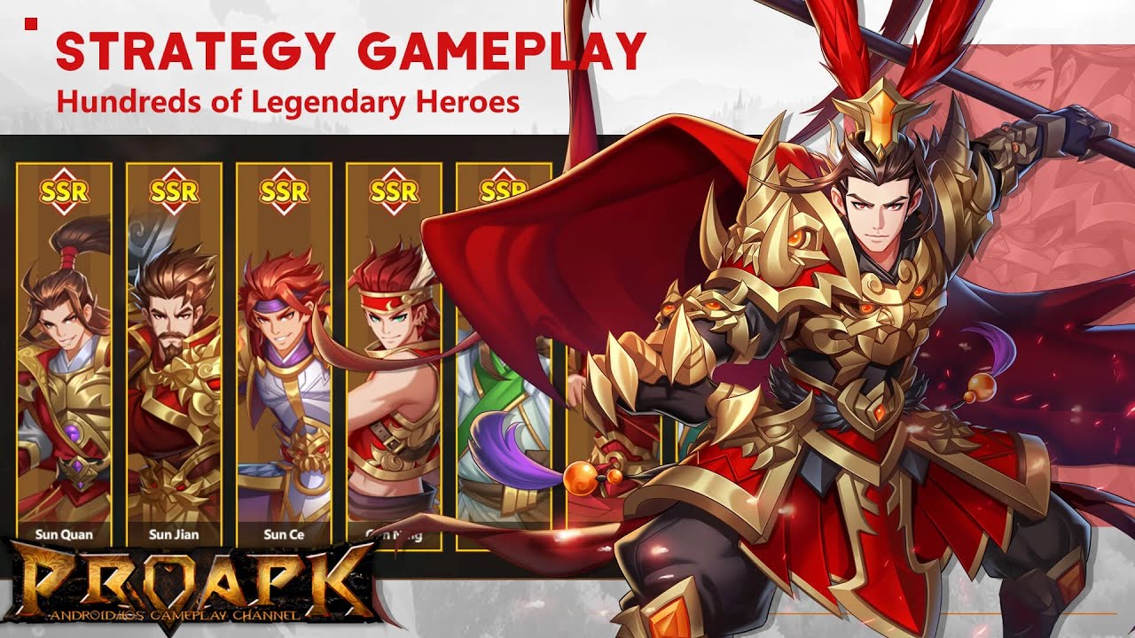 Three Kingdoms: Hero Wars Gameplay Android / iOS