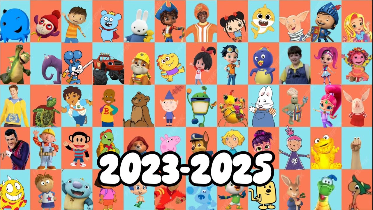 Nick Jr 37th year anniversary homage (2023-2025) #nicklodean #homage #all 