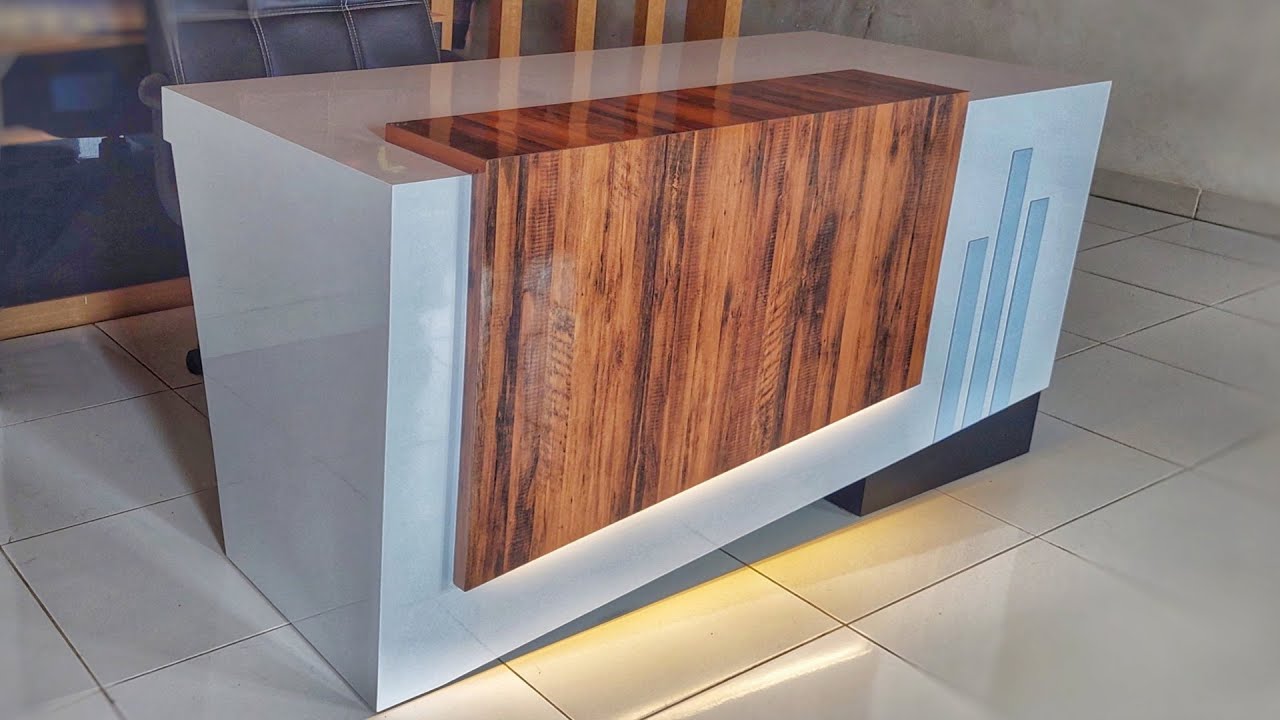 Membuat Meja Kerja Modern - Meja Kantor Minimalis