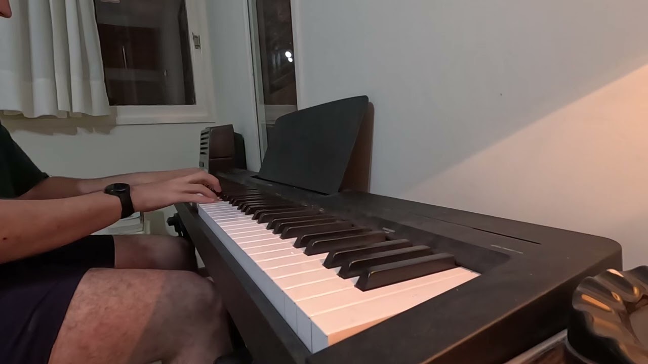Keane - Somewhere Only We Know (Piano Cover) Mi version de piano. (Mí primer video)