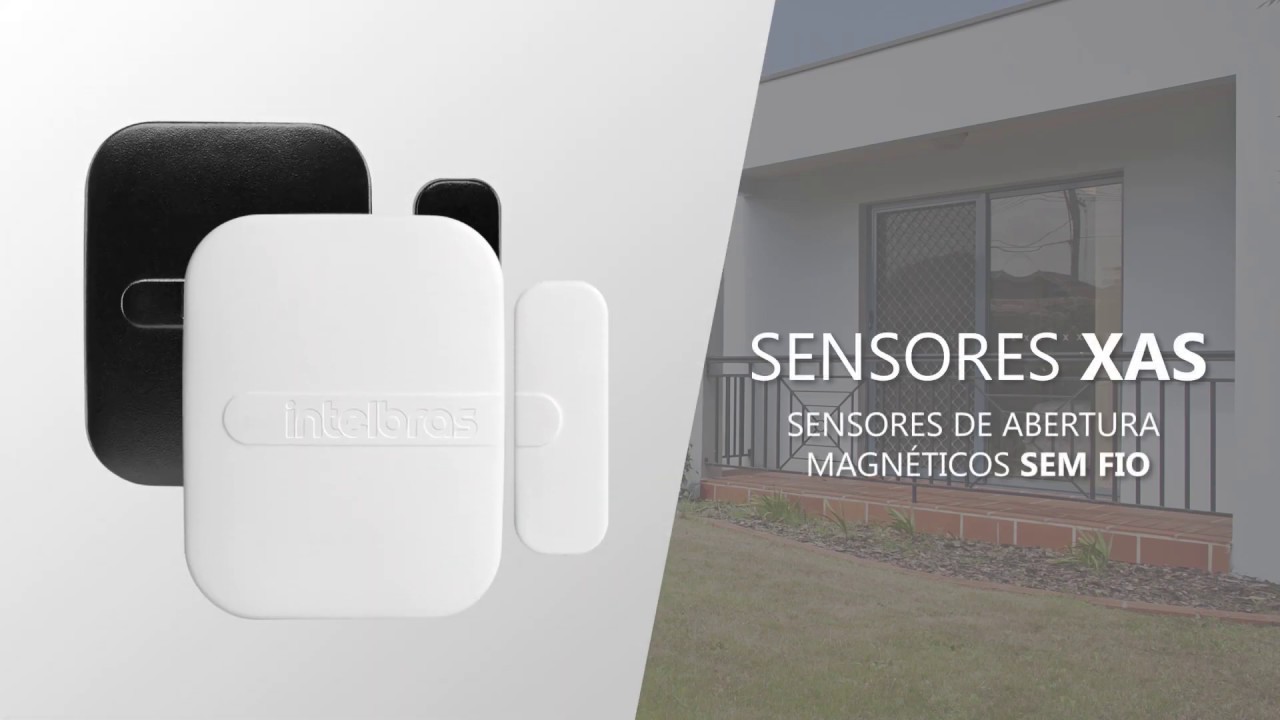 Sensores sem fio XAS Smart e XAS Smart black