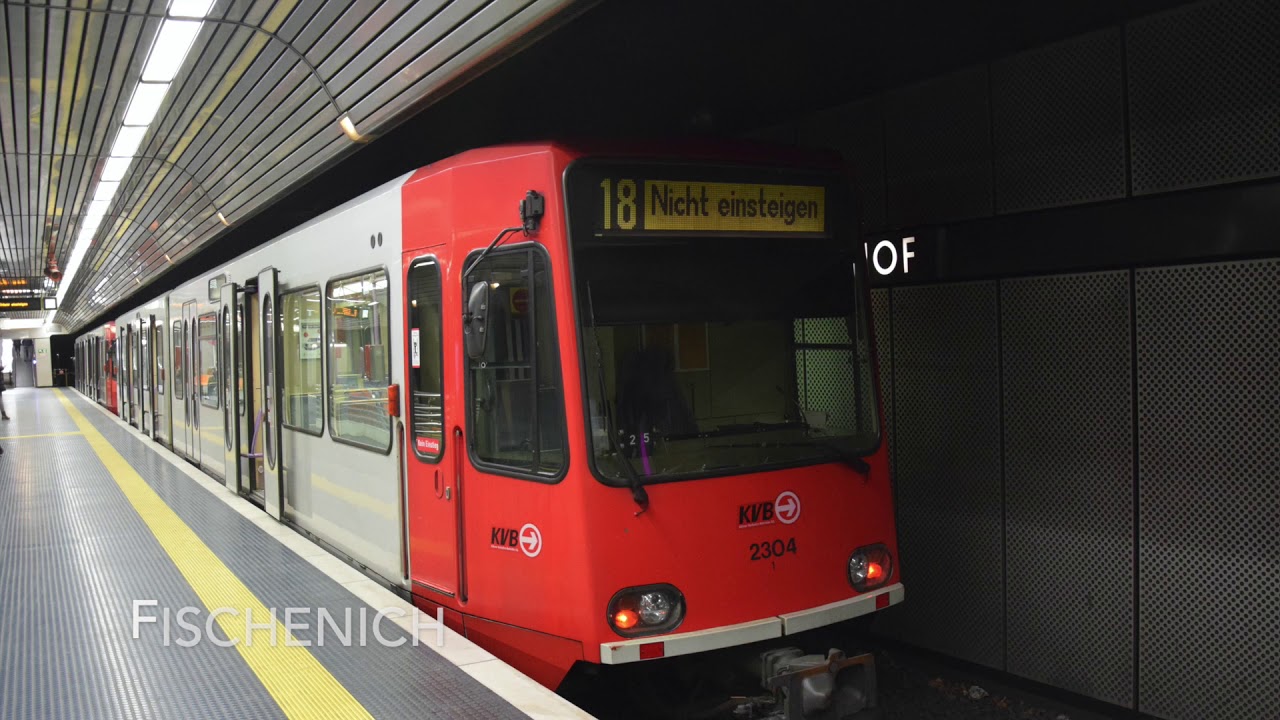 [KVB] Ansagen der Linie 18 von Thielenbruch  - Bonn Hauptbahnhof