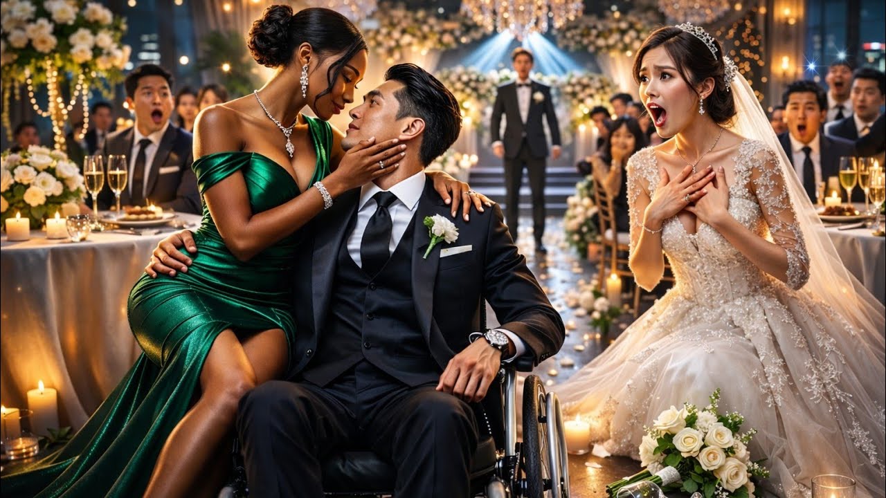 Paralyzed Korean Billionaire Took His Black PA To His Ex-Fiancée's Wedding—The Whole Room  Froze