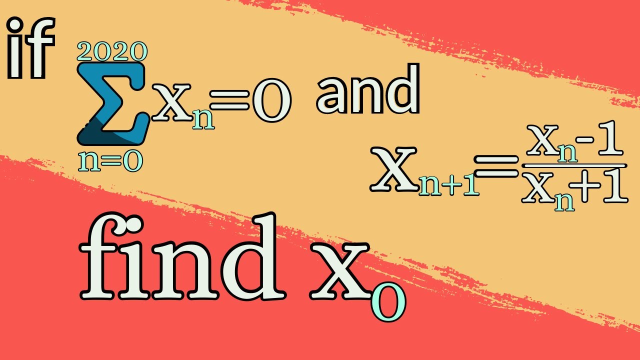 a nice non-linear recursion problem