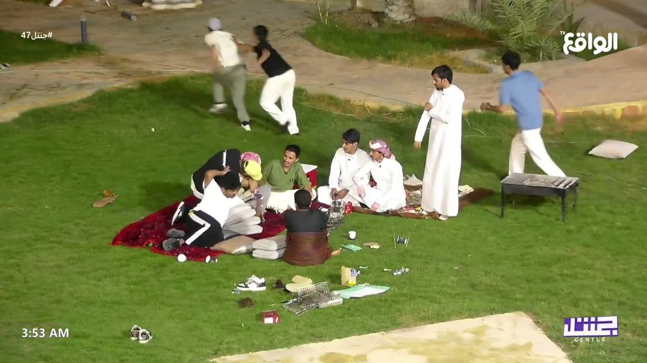 انتشار عدوى العض بين المتسابقين #جنتل47