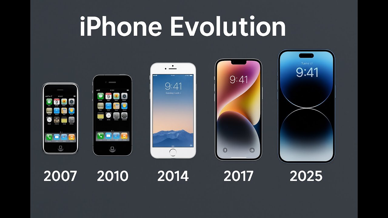 Evolution of iPhone