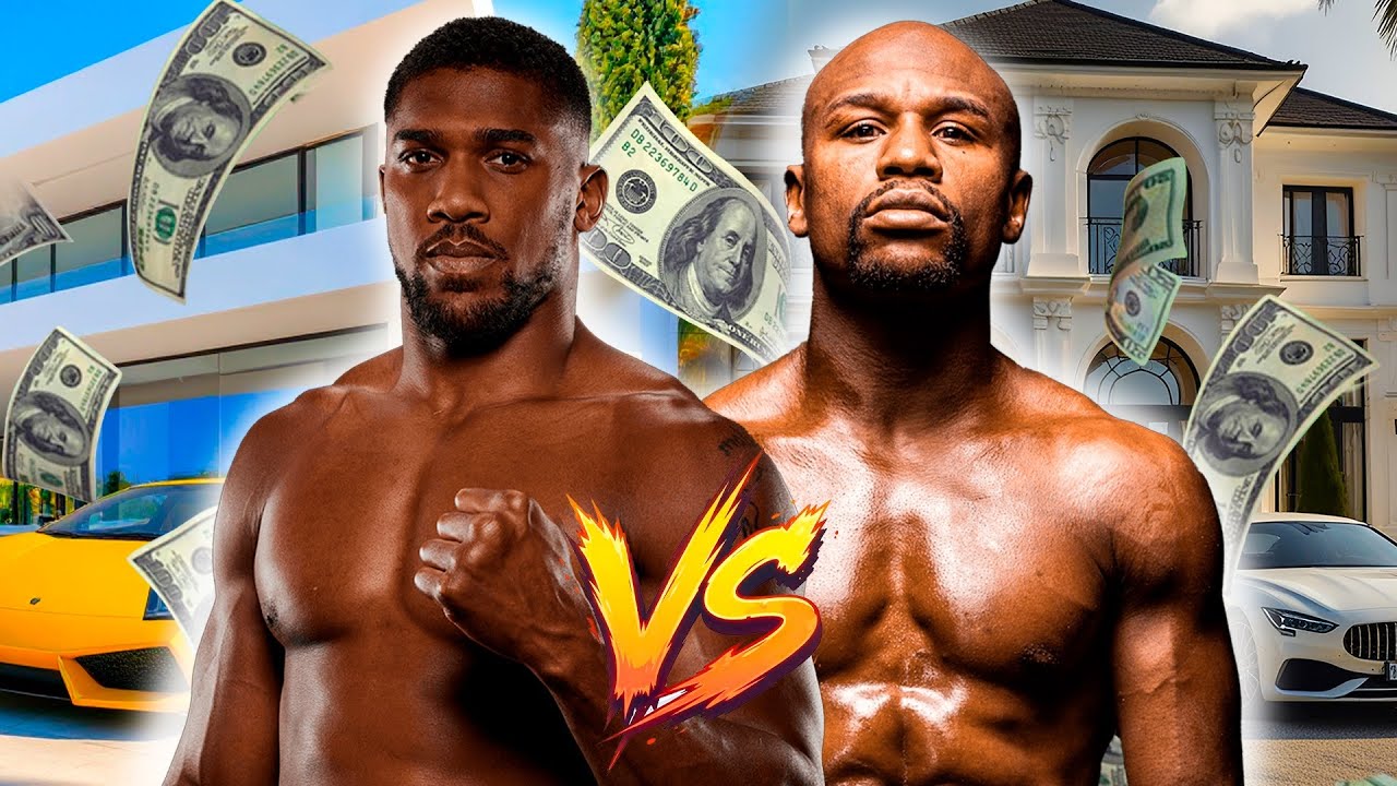Anthony Joshua vs Floyd Mayweather: WHO IS RICHER?