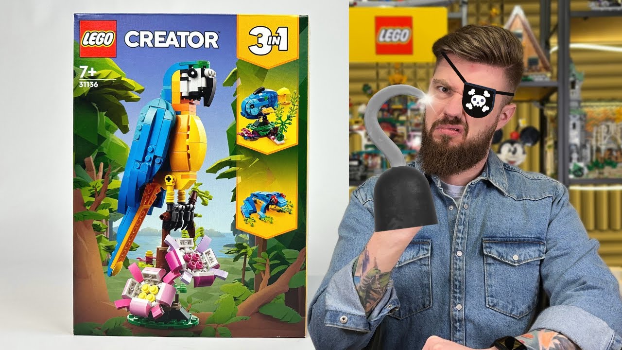 EGZOTYCZNA PAPUGA 🦜 LEGO CREATOR 31136 RECENZJA