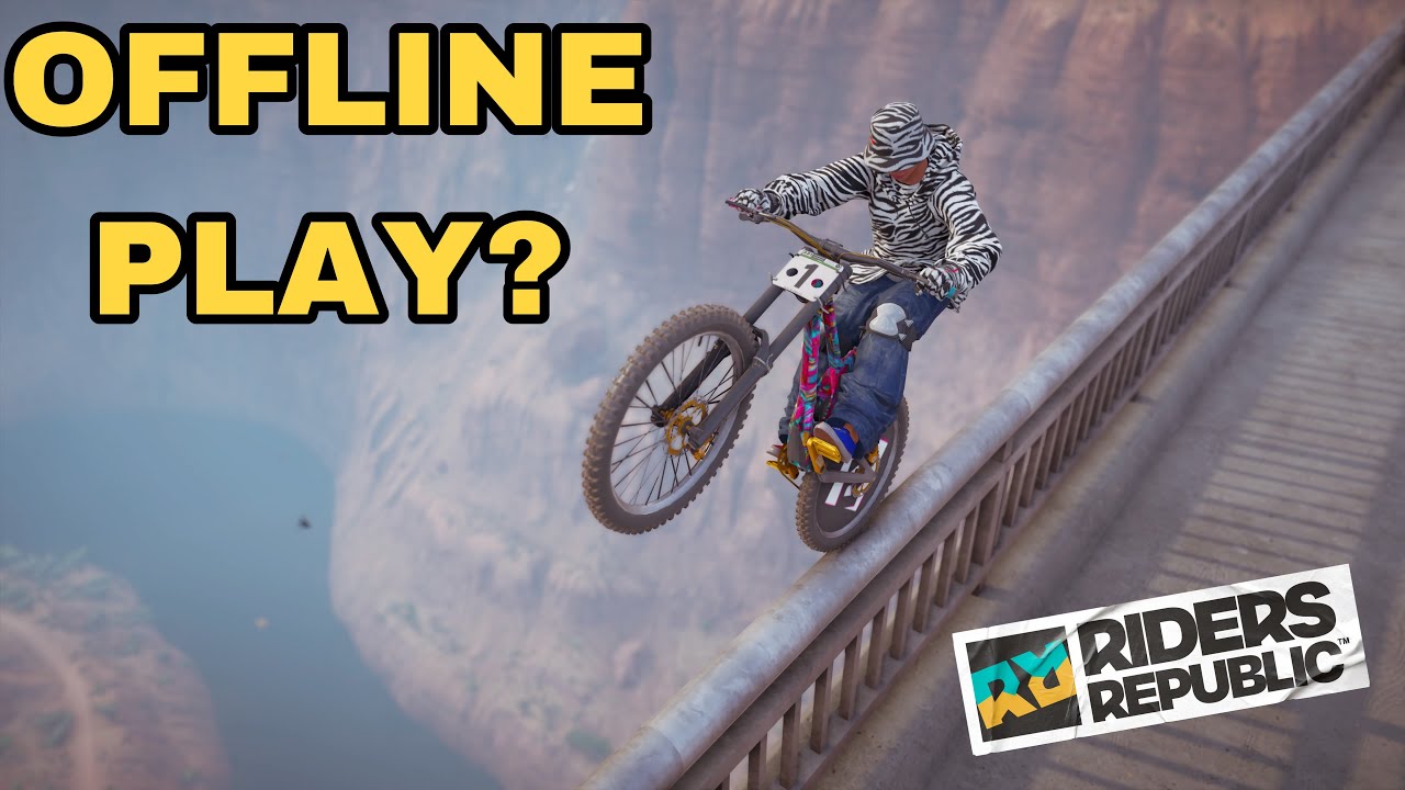 Можно ли играть в Riders Republic офлайн?