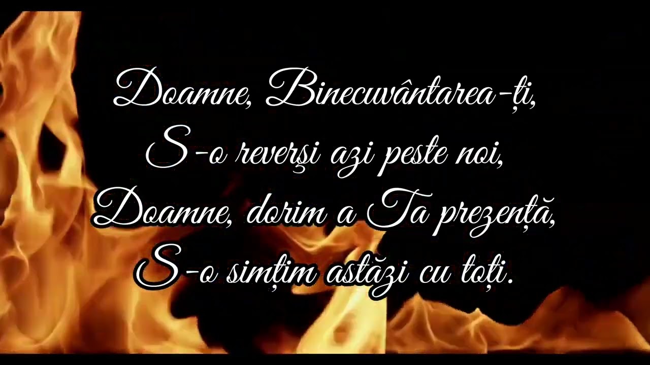 Negativ ton fata  - Doamne,noi Te chemam azi