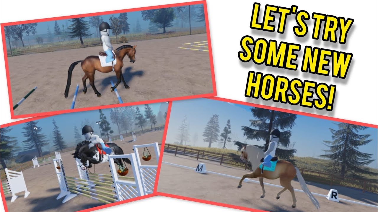 Trying horses in strideway!!! I am going to sound like a broken record. #horse #strideway 