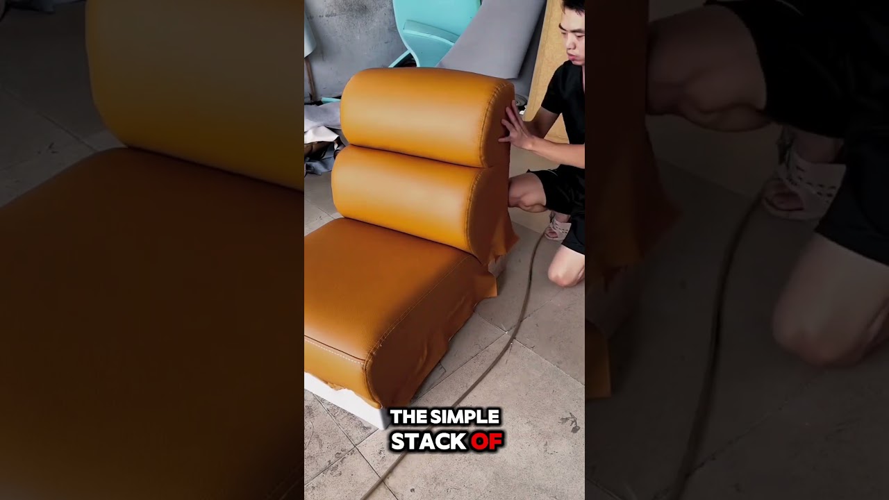 From Plywood to Luxury: Watch This Craftsman Build a Stunning Sofa from Scratch!