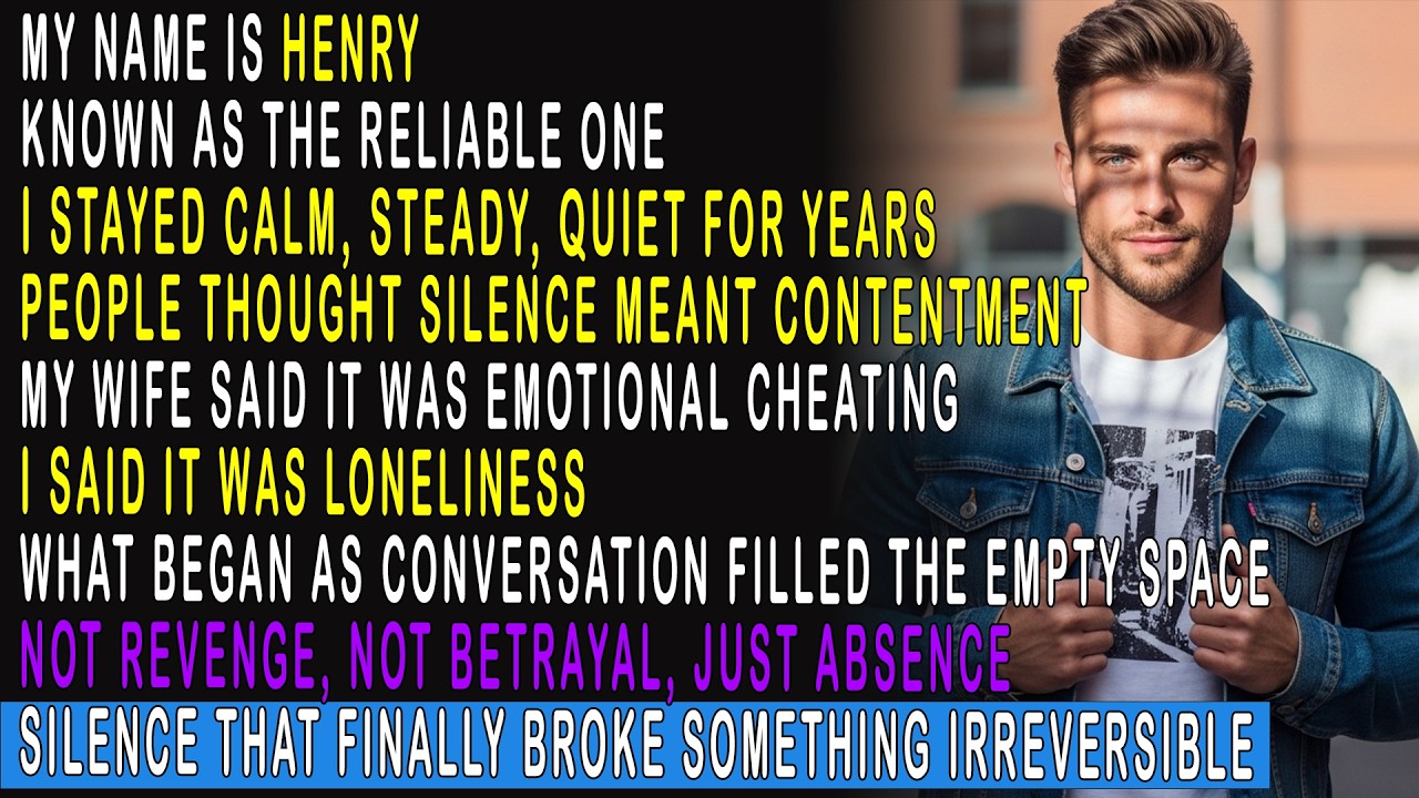 My Wife Called It Emotional Cheating — I Called It Loneliness. || Cinderella Story