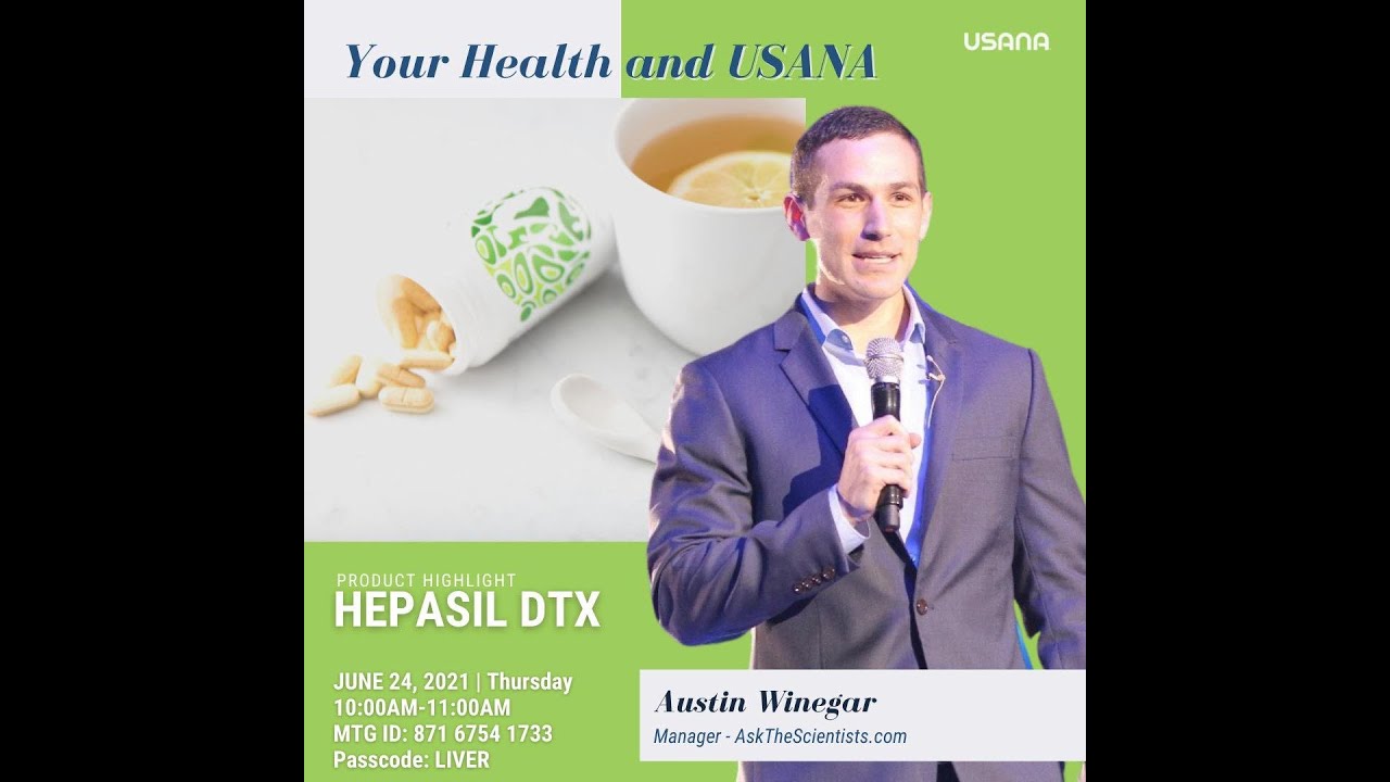 Обзор продукта USANA: Hepasil DTX