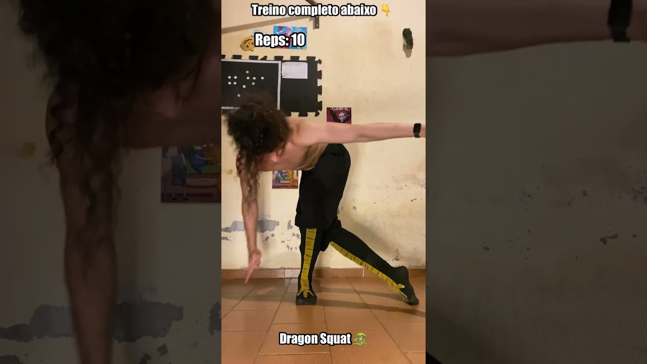 Calistenia: Treino completo de Dragon Squat 🐉