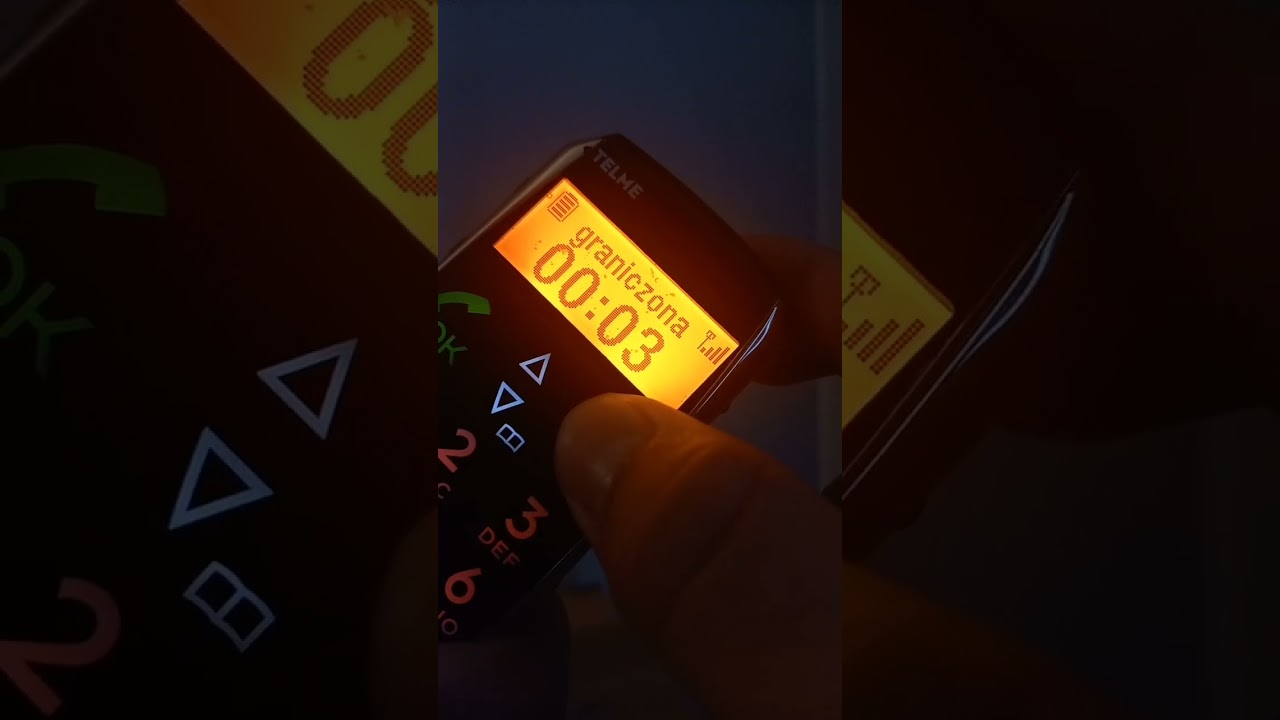 (IT'S HARD TO STRAIGHTEN THIS PHONE) Telme C131 Startup/Shutdown