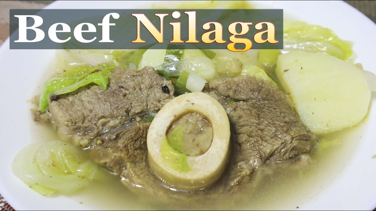 Beef Nilaga recipe | Nilagang Baka