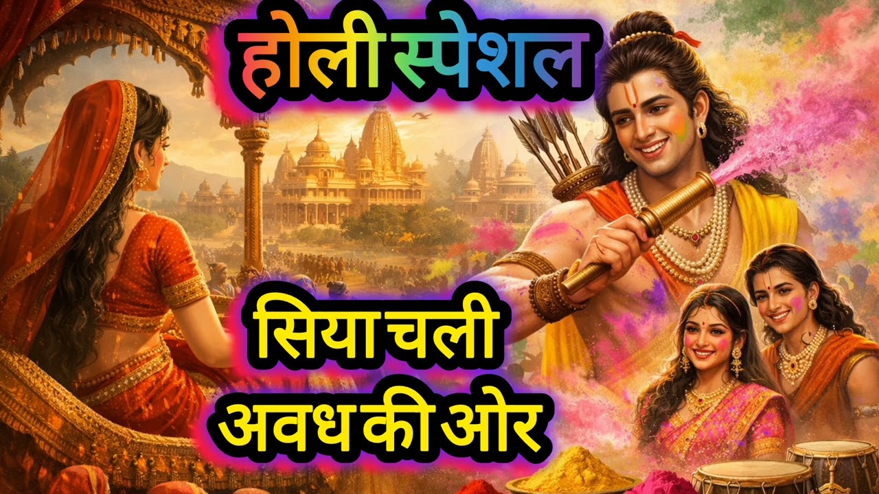 सिया चली है अवधवा की ओर | फागुन स्पेशल सिया राम भजन | Siya Ram Bhakti Geet 2026