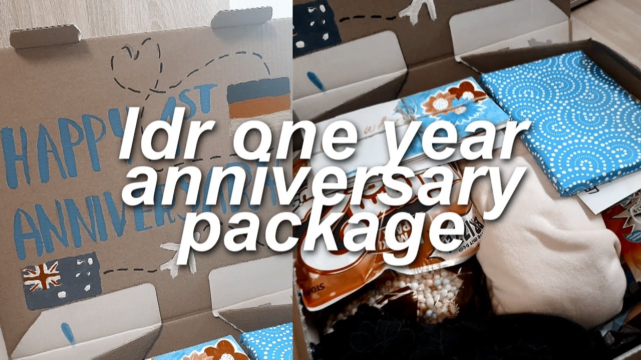 one year anniversary care package | LDR