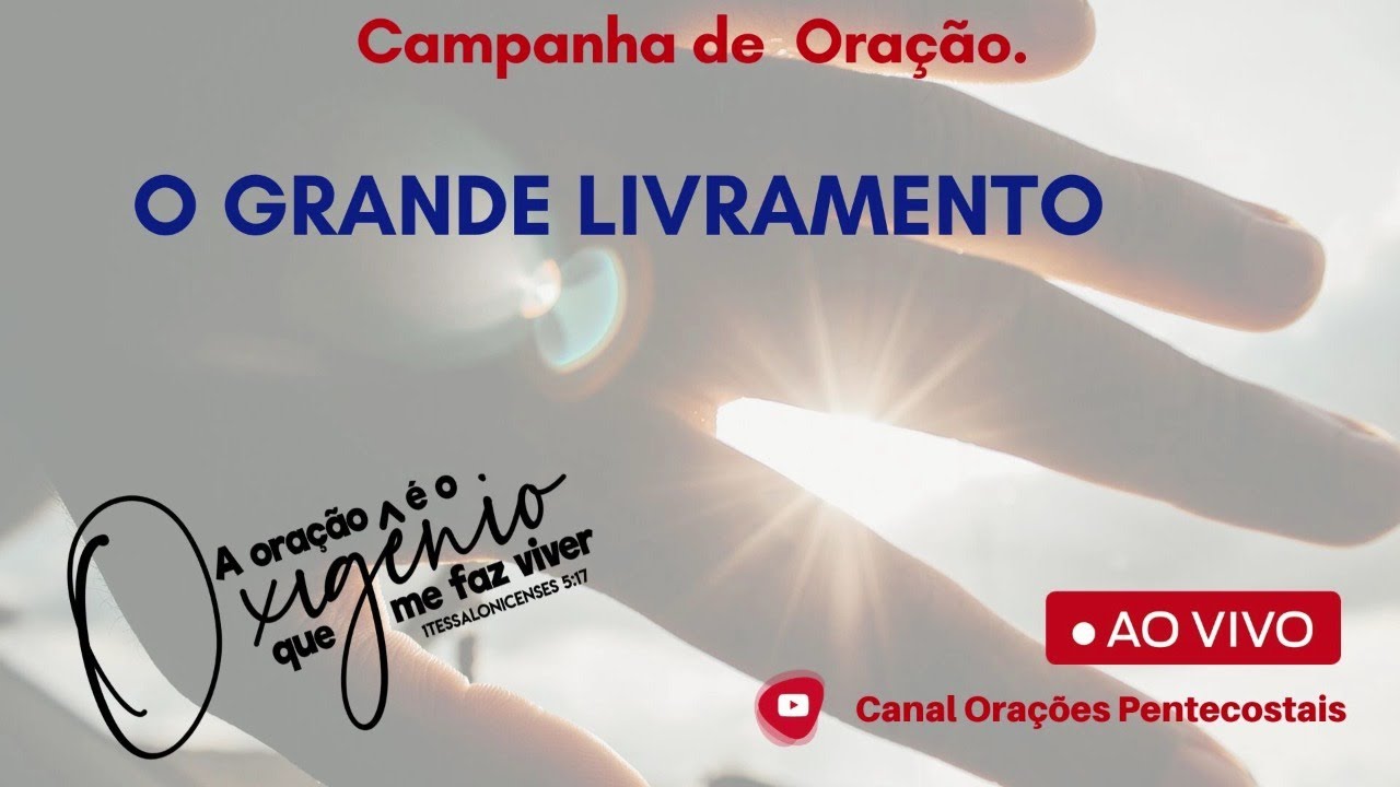 ORAÇÃO DE PODER COM PASTORES E OBREIROS