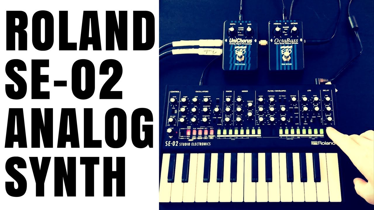 Roland SE-02 (Analog Synthesizer)