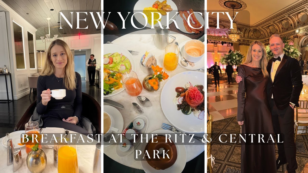 NYC | Breakfast at the Ritz Carlton | Central Park | Plaza