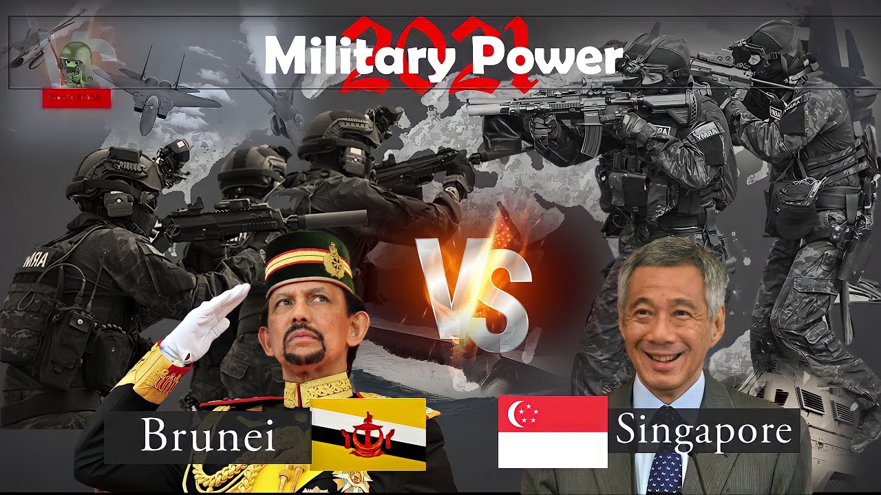 Brunei vs Singapore 2021 | Singapore vs Brunei 2021 Military Power Comparison [ Army-Airforce-Navy ]